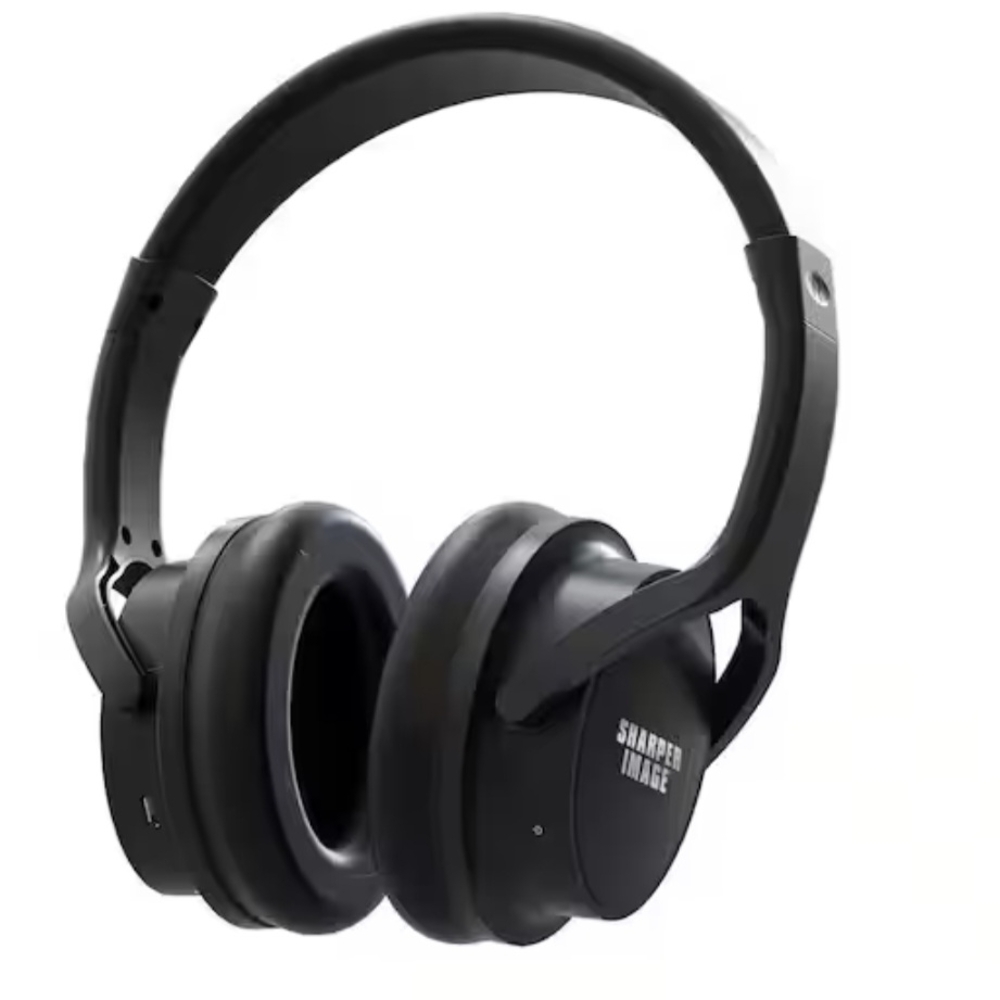 Sharper Image Wireless TV Headphones - Black - Picture 8 of 9